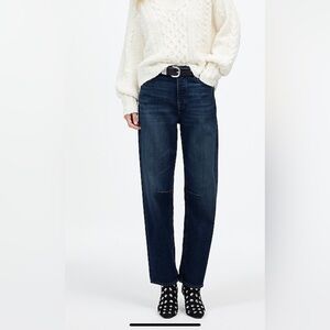 Madewell darted barrel jeans